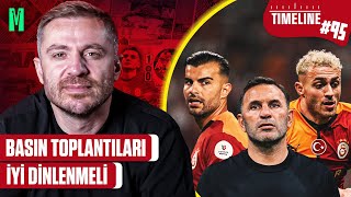 BASIN TOPLANTILARI İYİ DİNLENMELİ  TIMELINE GALATASARAY 95 [upl. by Ines]