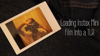 Putting Instax Mini Film In a TLR  Life Hack Gone Analog [upl. by Pammy]