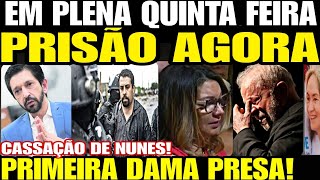 Bomba PRESA AGORA PRIMEIRA DAMA PELA PF JANJA DA SILVA REALOCADA CASSAÇÃO DE NUNES BOULOS HUMIL [upl. by Einnej]