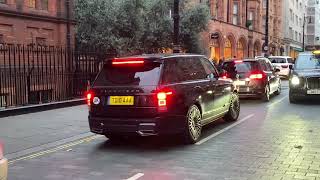 Range Rover Overfinch SVAutobiography in Mayfair its sick bro [upl. by Finbur361]