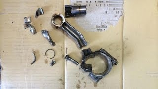 R53 MINI Cooper S engine swap  New Short Block  Part 1 Pull from car [upl. by Tunnell398]