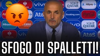 SPALLETTI non ci sta‼️ Sentite che SFOGO in CONFERENZA STAMPA dopo CROAZIA ITALIA 😳 [upl. by Laenaj]