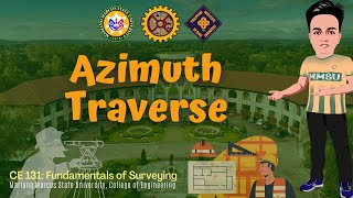 Azimuth Traverse  Traversing and Traverse Computations  Fundamentals of Surveying [upl. by Aeneas394]