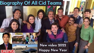 All Actors of cid  biography of cid team  age  height  hometown  hobbies  personal name  job [upl. by Zednanref899]