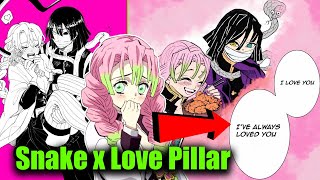 How Obanai Iguro x Mitsuri Kanroji Fall In Love Snake x Love Pillar in Demon Slayer Explained [upl. by Modern930]