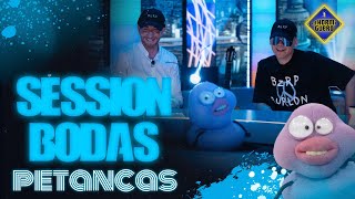 La quotSession Bodasquot de Petancas para Bizarrap  El Hormiguero [upl. by Elata500]