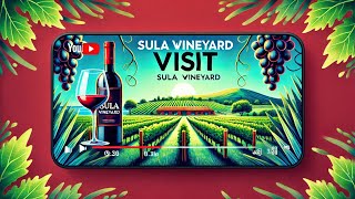 The Most Extravagant Vineyard Experience  Sula Vineyard [upl. by Ahsilat]