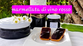 Marmellata di vino rosso Rosariarinaldispeedychef [upl. by Einallem532]