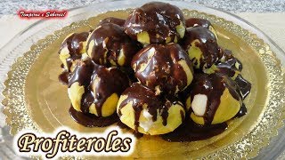 PROFITEROLES rellenos de Chantilly fáciles y deliciosos [upl. by Saretta]