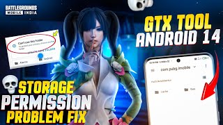 Cant Use This Folder Problem solve  how to fix Gfx tool use this folder problem solve Android 14 😍 [upl. by Towroy]