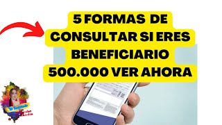 💢5 MANERAS DE consultar si eres beneficiario ingreso solidario 2022 y 2023 hambrecero [upl. by Ulphia]