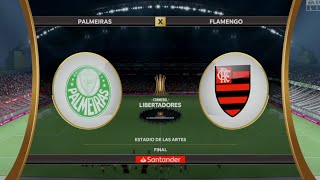 Palmeiras X Flamengo Final da Libertadores PS4 [upl. by Tatianas]