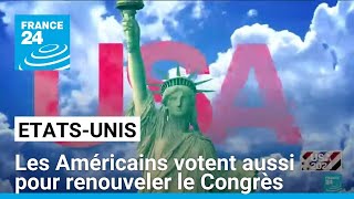 EtatsUnis  les Américains votent aussi pour renouveler le Congrès • FRANCE 24 [upl. by Warring]