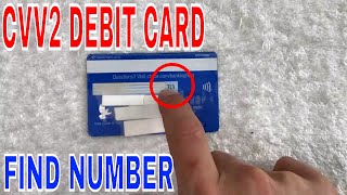 ✅ How To Find CVV2 Debit Card Number 🔴 [upl. by Nitreb]