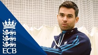 James Andersons Bowling Delivery  England Cricketing Tips [upl. by Idnir]