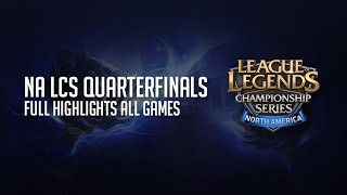 Gravity vs TSM ALL GAMES HIGHLIGHTS Playoffs Quarter Final NA LCS Summer S5 2015 GV vs TSM QF [upl. by Proctor223]