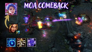 Great comeback vs Hammerstorm  Master Of Arms Carry [upl. by Naelopan396]