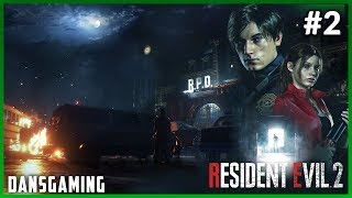 Lets Play Resident Evil 2 Remake Leon A  PC  Hardcore Part 2 [upl. by Boehmer]