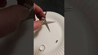 Meteorite nickel cadmium magnet test 2024 science metal meteorite magnet [upl. by Kipper]