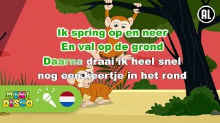 IK SPRING OP EN NEER  Kinderliedjes  Karaoke  Minidisco [upl. by Ellennahc947]