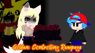 FNF Golden Controlling RampagePart 10VS Anoood2000Gacha Edition Series [upl. by Llewen770]