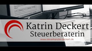 Katrin Deckert Steuerberaterin Unternehmensfilm [upl. by Holbrooke]