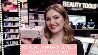 Review January Beauty Loop Level 3 Box  MECCA Beauty Junkie [upl. by Aer]