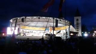 Mladifest Medjugorje  Bless the Lord my soul  Orchestral song [upl. by Eenwat]