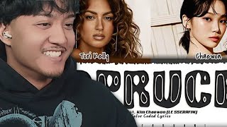 Tori Kelly  spruce Feat LE SSERAFIM Kim Chaewon  REACTION [upl. by Tiebold]