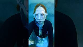 Oops 🤭 underwater asmr asmrsounds satisfyingsounds freediver freediving [upl. by Hogen]