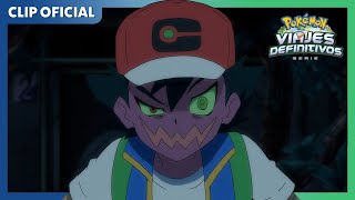 Combate Pokémon en el Tren Fantasma  Serie Viajes Definitivos Pokémon  Clip oficial [upl. by Diego]