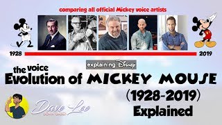 Voice Evolution of MICKEY MOUSE Over 91 Years All Voice Actors Comparison 19282019 Compared [upl. by Moyers97]