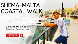 Breathtaking Sliema Coastal Walk Revealed [upl. by Jeane463]