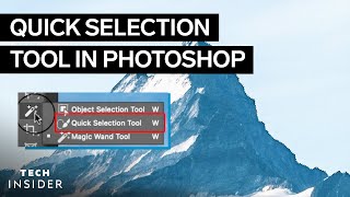 How To Use The Quick Selection Tool In Photoshop [upl. by Jaylene263]