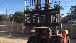 Toyota 8 tonne forklift 5FD80 [upl. by Conchita941]