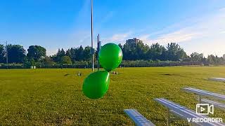 Balloons vs grass in SLOW MOTION [upl. by Amilas]