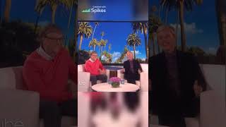 3 Bill Gates Chats with Ellen for the First Time [upl. by Yerbua]