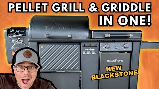 New Blackstone Pellet Grill and Griddle Combo [upl. by Shaylah]