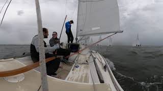 2024 J22 Midwinters Practice Race 1 General Recall [upl. by Eldin]