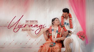 Uyiraagi Wedding video song  Ananth  Pavi  skydigitalphotography [upl. by Ugo]