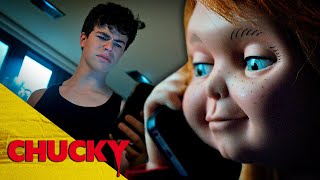 Chucky Makes A Prank Call  Chucky Season 3  Chucky Official [upl. by Nnylarej]