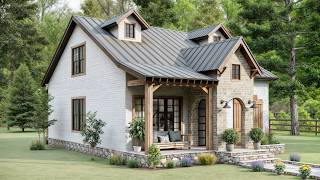 26x29 8x9m This Little House is SO LOVELY  2 Storey 2 Bedroom  Small House Design Ideas [upl. by Eelegna921]