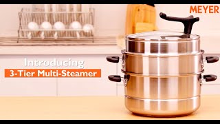 Best Steamer For Cooking In India  Meyer 3 in 1 MultiSteamer [upl. by Fagan]