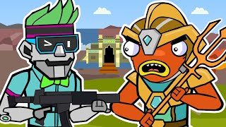 Bryce 3000 amp Coral Castle  The Squad Fortnite Animation [upl. by Zebedee405]