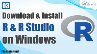 How to Download amp Install R and R Studio on Windows  R Programming Tutorial for Beginners 3 [upl. by Dobb832]