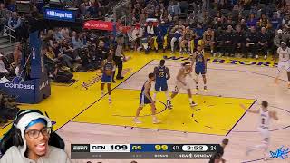 Will4k Reacts to NUGGETS at WARRIORS  FULL GAME HIGHLIGHTS  February 25 2024 [upl. by Harrell]