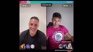 Elvin Kadric Kadra vs Aki Benzinac TikTok live match battle tiktok elvinkadric6189 [upl. by Yartnoed]