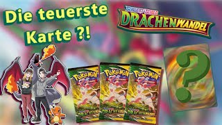 TEUERSTE DRACHENWANDEL Karte PreRelease Drachenwandel Opening  Pokemon TCG [upl. by Duston]