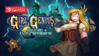 Girl Genius Adventures In Castle Heterodyne Gameplay Nintendo Switch [upl. by Myrtice]