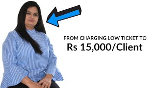 How NLP coach Haarrdika went from charging lowticket to Rs 15k per client in less than 3 months [upl. by Abehsat]